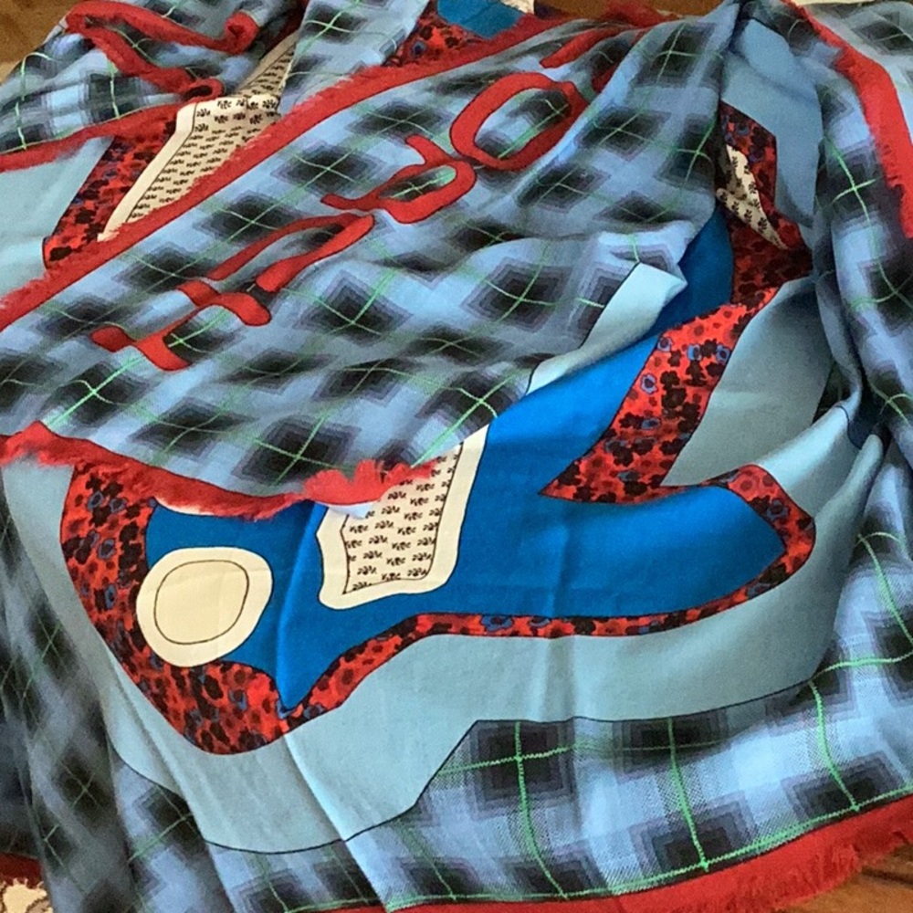 Colorful Graphic Scarf